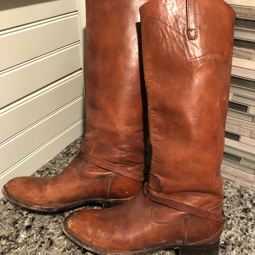 Frye Melissa button boots